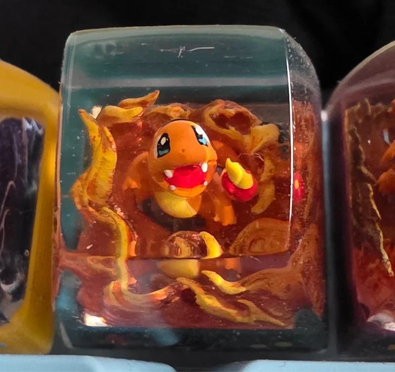 Pokemon Keycap Glumanda Artisan Handmade Model
