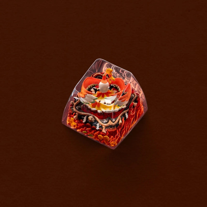S-Craft Artisan Pok¨¦mon Keycap Ho-oh Keycap Model