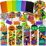 36 Sets Halloween Crafts Kits Holiday Fall Kids Crafts DIY Halloween Bookmark... Model