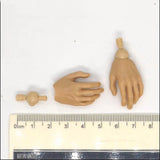 1/6 Scale Solider Hands with Connectors Model for 12" Action Figure Prop Scene Model
