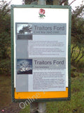 Photo 6x4 Information board at Traitor's Ford The Colony  c2012 Model