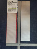 Campbell Scale Models Corrugated Aluminum Roofing, #803, 6 Pieces Total Model
