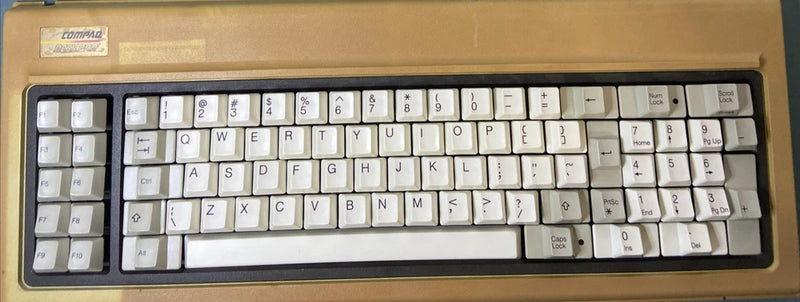 Compaq Deskpro Keycaps R9395-00055 Vintage Rare Model