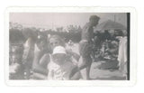 Bradley Beach New Jersey USA Board Walk Beach Vintage 1946 Ocean B&W Photograph Model