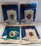 Titan Needlecraft Christmas Cross Stitch Card Kit Set of 4 DIY Vintage BIN 64 Model