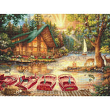 Letistitch counted cross stitch kit "Seize the Day", 42x32cm, DIY Model