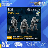 SPALAH 32135 1/35 Set of figures American soldiers 3d resin kit Model