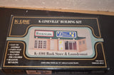 NEW K-LINEVILLE O SCALE BUILDING KIT K-4101 BOOKSTORE AND LAUNDROMAT Model