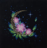 Cross Stitch Kit "Moonlight geometry", size 11.4x11.4 in (29.0x29.0 cm) Model
