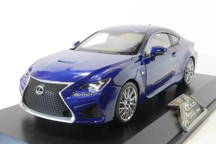 1/18 Toyota Lexus RC F RCF Blue Diecast Model Cars Toys Gifts For Friends Model
