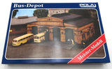 Pola 678 HO Scale Bus Depot Building Kit Model