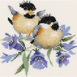 Heritage counted cross stitch kit evenweave fabric "Bluebell Chick-chat (L)", VP Model