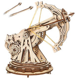Rowood 3D Puzzles for Adults Teens, DIY Catapult Mechanical Wooden Model Kits to Model