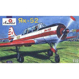 Amodel 7270 - 1/72 YAK-52 Two-Seat Sporting Aircraft, scale plastic model kit Model