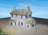 Z Scale Building - English Cottage / House (Cover Stock PRE-CUT Paper Kit) ECZ1 Model