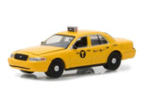 2008 Ford Crown Victoria Taxi - John Wick 1:64 Scale Model - Greenlight 44790F Model