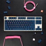 Firefly Theme Dark Blue Keycap 138 Keys Cherry Profile PBT For MX Model