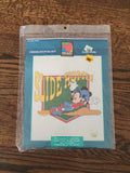 DISNEY MICKEY Mouse UNLIMITED New Vintage Counted Cross Stitch kit "Slide Home" Model