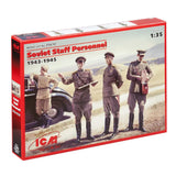 ICM 35612 Plastic model figures kit Scale 1:35 Soviet Staff Personnel 1939-1945 Model