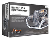 BMW R/90-S Flat Twin "Airhead" Engine Model Kit with Collector's Manual Model