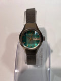 Vtg SEIKO 2706-0190 Automatic Day Date Green Metallic Dial Women's Watch 1973 Model