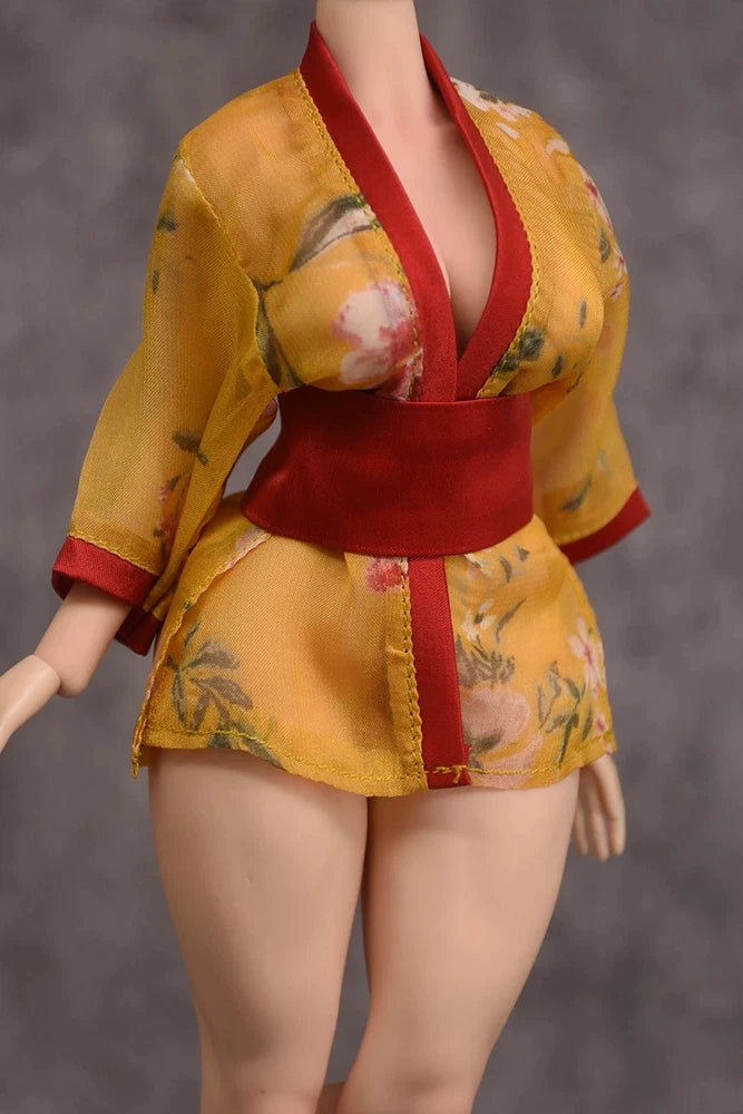 1/6 Ancient Soldier Skirt Ancient-style bathrobe Clothes For 12" figure toys Model