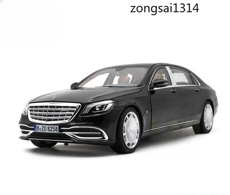 1/18 Mercedes Maybach Benz S650 2019 W222 Norev 183426 Black Diecast Model Car Model