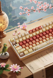 Qing Ping Diao PBT Keycap Set Cherry Profile Chinese Style 108/158 Keys Model