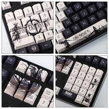 FF14 Final Fantasy XIV 108 Keycap Set PBT Cherry MX Mechanical Keyboard  Boxed Model