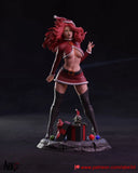 Madelyne (1) Unpainted  1/6 resin model kit and base abe Model