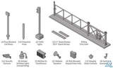 NEW Walthers 933-4074 Security Details Kit HO Scale FREE US SHIP Model