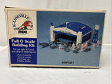 vintage. Kline Full  0 Scale Airport  Building Kit.    K-line Aviation New Model