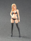 1/24 Resin Car Girl Lady  Unassembled Unpainted ysmx Model