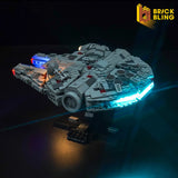 LED Light Kit for LEGO Millennium Falcon 25th Starship 75375 DIY (Customized) Model