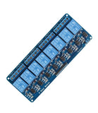 SainSmart 8-channel relay module board 5V for Arduino PIC AVR MCU DSP 15-20mA Model