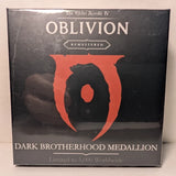 The Elder Scrolls IV Oblivion Dark Brotherhood Medallion Official Metal Figurine Model