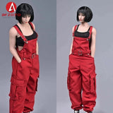 CHILI TOYS 1:6 CL005R Female Red Jumpsuit Pants Vest Set Model Fit 12'' Figures Model
