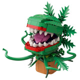 Mocs Bricks Sets Plant Main Antagonist from 1986 Musical Building Kit 303 Parts Model