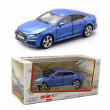 1:32 Diecast 2019 Audi A7 Metal Car Model Toy Door Open Sound Light Gift For Kid Model