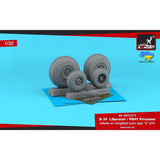 Armory Models AR AW32313 Scale kit 1/32 B-24 Liberator / PB4Y Privateer wheels Model