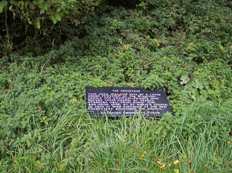 Photo 6x4 The Hermitage information board Standish/SD5610 This board is  c2010 Model