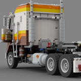 Modubrix Kenworth K100 Aerodyne Truck MOC-141909 1664Pcs Semi Building Kits Model