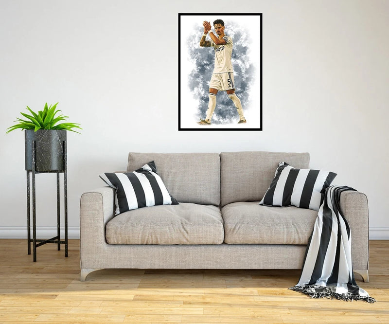 Robin Koch 2022/23 Digital Art Print - (On Foamex Board or Photo Paper) Model