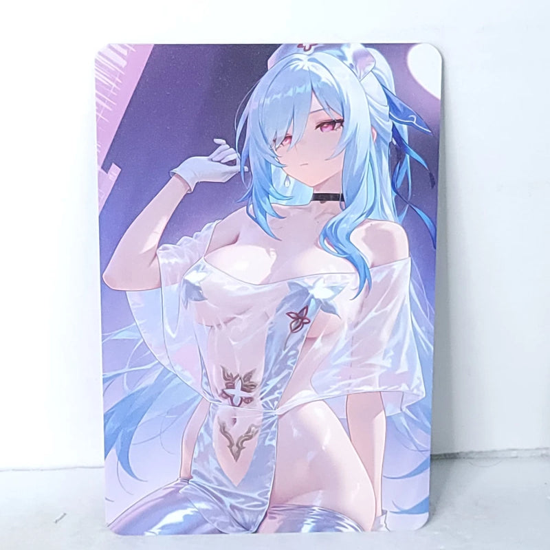 Jingliu Moonlight Waifu Card Anime Girl Wall Art Oversized Board A5 Model