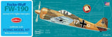 Guillow's Flying Balsa Wood Model Airplane Kit, WWII Folke-Wulf Fw 190  GUI-502 Model