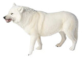 Arctic Wolf Toy Action Figure Small Animal Figurine Doll Gift for Kids Model