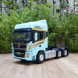 1/24 Scale SHACMAN X5000 Truck Blue Diecast Car Model Toy Collection Gift Model