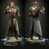 1/24 Scale Resin Figure Model Kit Halsin Figurine Sculpture Unassembled, Unpaint Model
