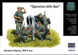 Operation Milkman. German Infantry at Rest, WWII era  1/35 MasterBox 3565 Model