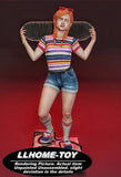 1/6 28CM Skateboard Max Resin 3d Print Model Unpainted Unassembled GK Figure Model